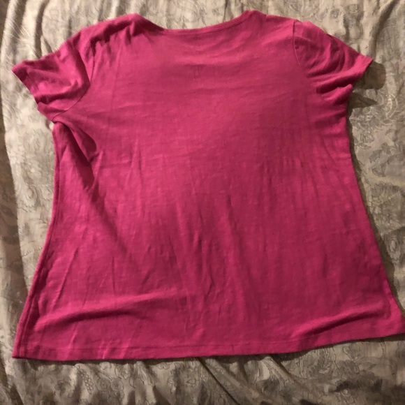 Pink St. John Bay Fancy Tee - Picture 3 of 6